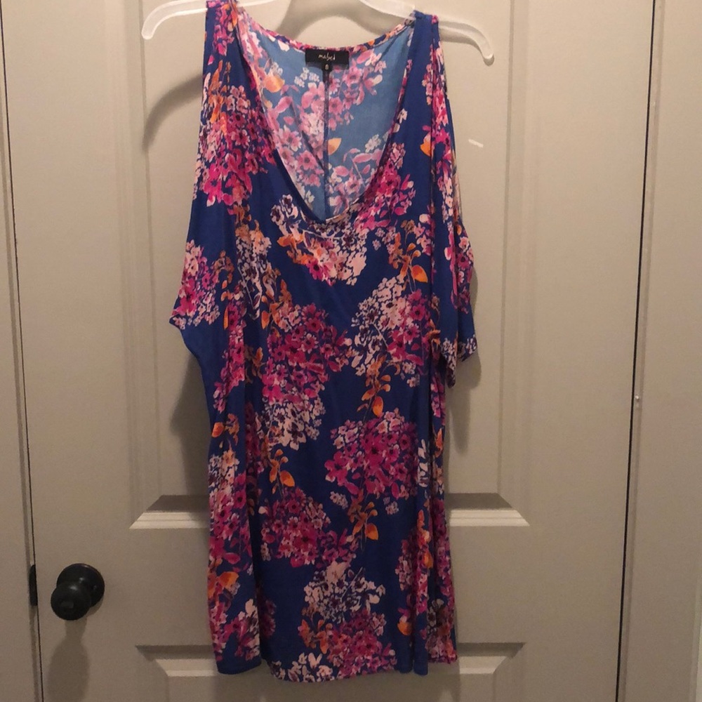 Boutique open shoulder dress